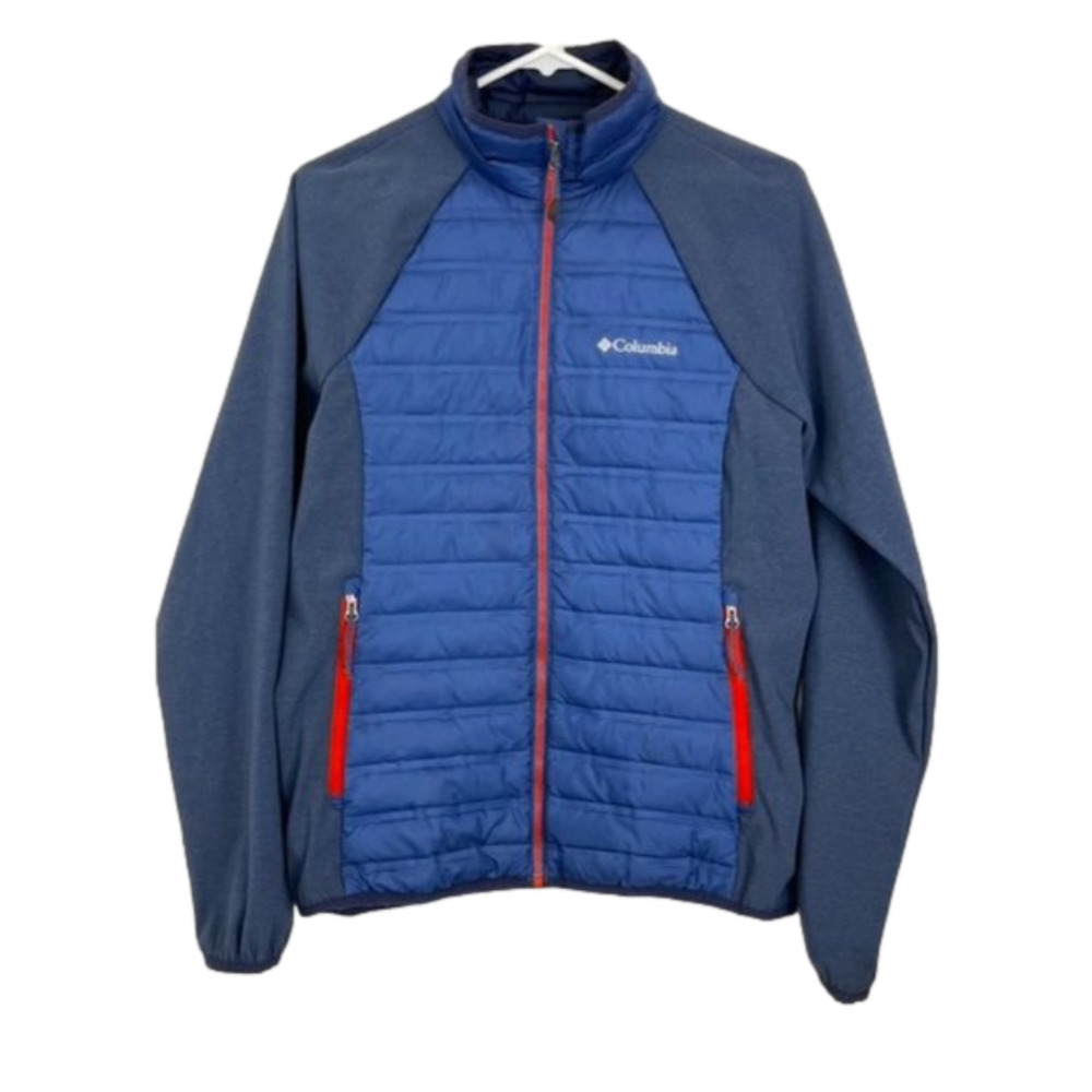 Columbia Women's Flash Forward Blue & Orange Hybrid Jacket